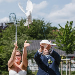 Hochzeit Tauben