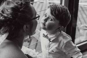 Fotoreportage Kind Braut