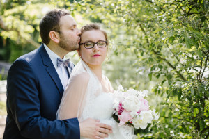 Hochzeitsshooting Brautpaar Brautstrauß