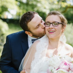 Hochzeitsshooting Brautpaar Brautstrauß