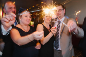 Fotoreportage Hochzeit Wunderkerzen