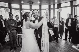 Fotoreportage Hochzeitstanz Brautpaar