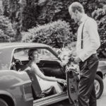 Brautpaar Mustang Shooting