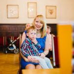 Mutter mit Sohn