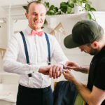 Bräutigam Getting Ready