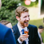 Hochzeitsreportage Sektempfang