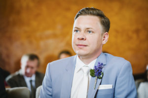 Bräutigam Trauung