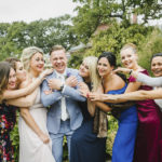 Bräutigam Gruppenfoto