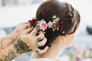 Haarstyling Braut