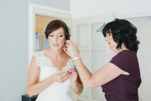 Getting ready Braut