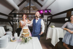 Brautpaar Hochzeitstorte